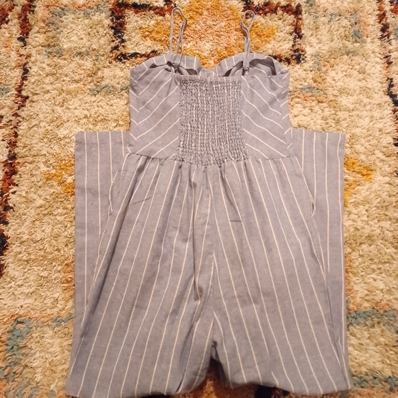 Ci Sono Linen Jumpsuit • Lightweight • Size L • NWOT - Picture 3 of 11